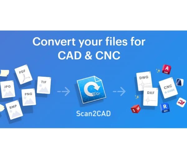 scan2cad software convert to CAD