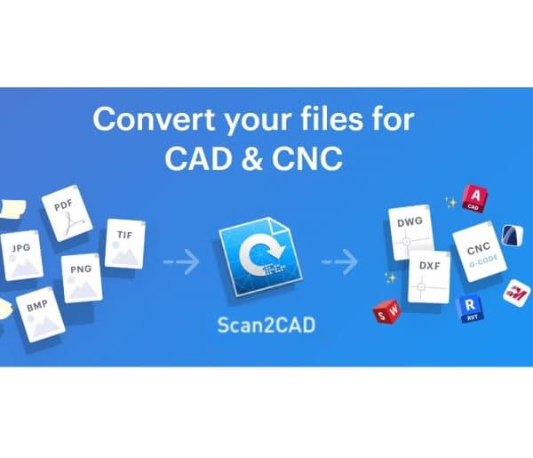 Scan2CAD Raster to Vector Software-Convert Images to CAD-lifetime license