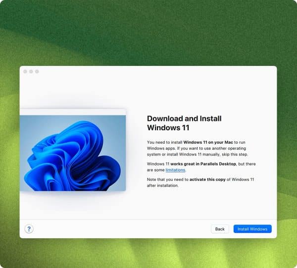 Parallels Desktop 19 activation