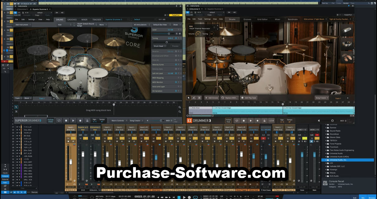 ToonTrack EZdrummer for Windows Lifetime Activation 5 ToonTrack-EZdrummer-software