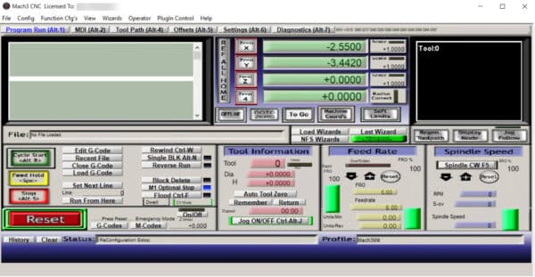 Artsoft MACH 3 program